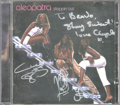 CD Musica: Cleopatra - Steppin' out (FIRMADO)