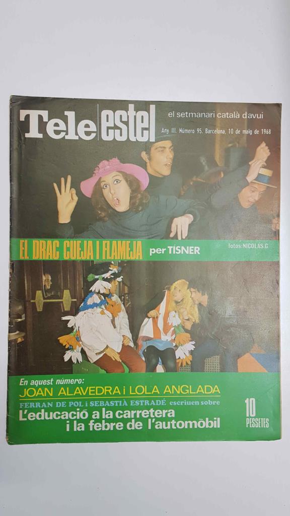 Revista Tele/Estel any III, num 95, 10 de maig de 1968 - L'educació a la carretera