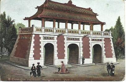 POSTAL A2650: Exposicion de Paris. Pabellon Oriental