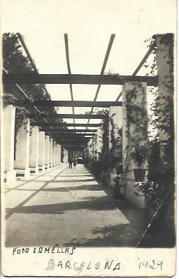 POSTAL A2639: Exposicion de Barcelona. Rosaleda