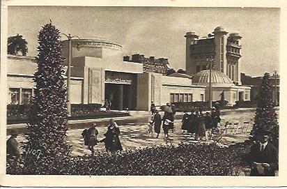 POSTAL A2667: Pabellon de l'Est. Exposicion Artes Decorativas de Paris
