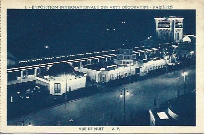 POSTAL A2683: Exposicion Internacional de Artes Decorativas Paris