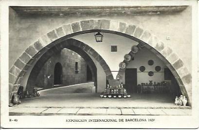 POSTAL A2632: Pueblo Español de Barcelona