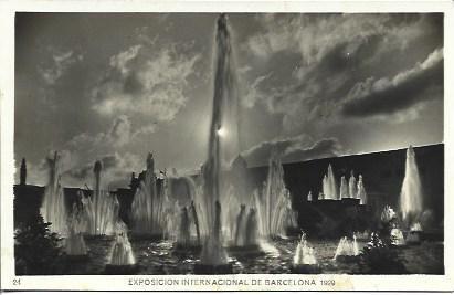 POSTAL A2630: Plaza del Universo. Exposicion Barcelona