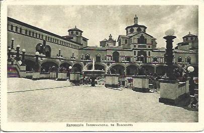 POSTAL A2614: Palacio de Agricultura. Exposicion Barcelona