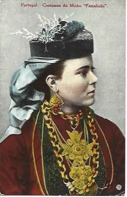 POSTAL A2745: Mujer de Portugal
