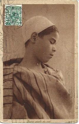 POSTAL A2782: Niño arabe