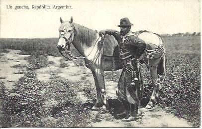 POSTAL A2775: Gaucho de Argentina
