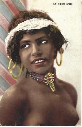 POSTAL A2769: Joven chica arabe