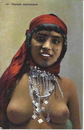 POSTAL A2768: Mujer morisca