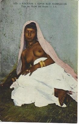 POSTAL A2763: Mujer de Souss