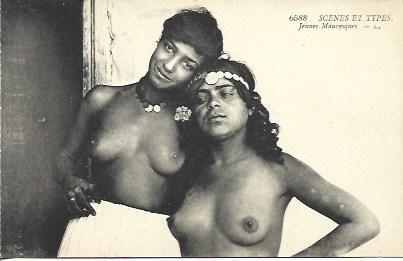 POSTAL A2762: Jovenes moriscas