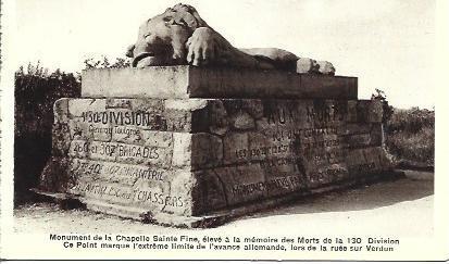 POSTAL A2699: Monument de la Chapelle Sainte Fine