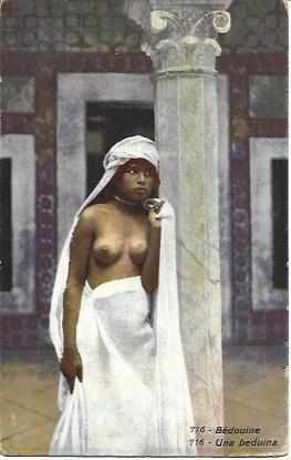 POSTAL A2729: Chica beduina