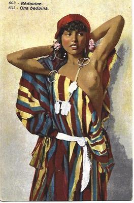 POSTAL A2728: Una mujer beduina