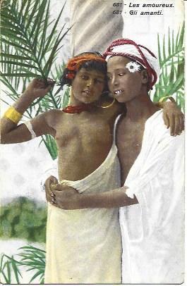 POSTAL A2717: Los amantes