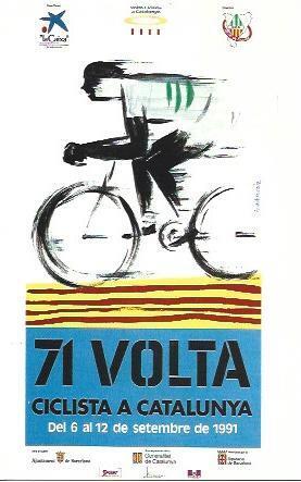 POSTAL A2454: 71 Volta ciclista a Catalunya 1991