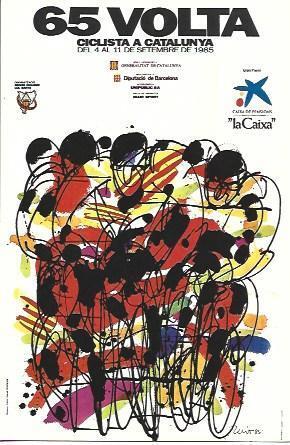 POSTAL A2448: 65 Volta Ciclista a Catalunya 1985