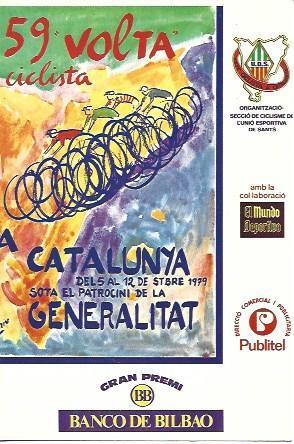 POSTAL A2442: Generalitat Volta Ciclista a Catalunya 1979