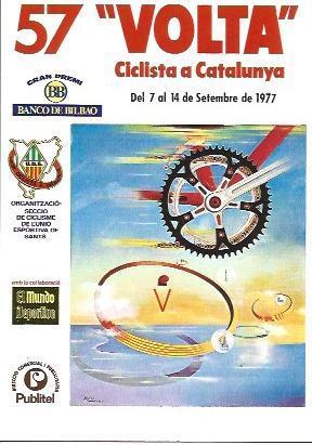 POSTAL A2440: Volta Ciclista a Catalunya, año 1977