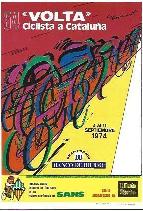 POSTAL A2437: 54 Volta Ciclista a Catalunya 1974