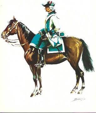 POSTAL A2480: Soldado del Regimiento de Montesa