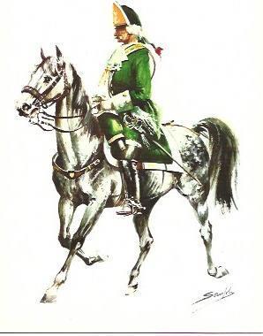 POSTAL A2474: Capitan del Tercio de Dragones