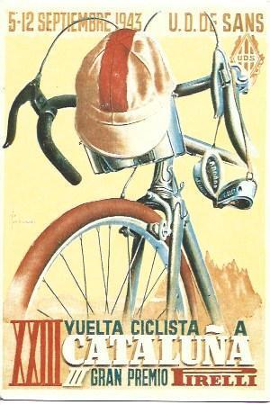 POSTAL A2406: Premio Pirelli Volta a Catalunya 1943
