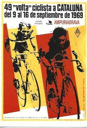 POSTAL A2432: Premio Ampuriabrava Volta Ciclista a Catalunya 1969