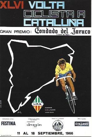 POSTAL A2429: Volta Ciclista a Catalunya Premio Condado del Jaruco 1966