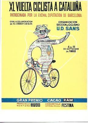POSTAL A2423: Gran Premio Cacao Ram Volta a Catalunya 1960