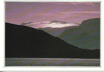 POSTAL A2485: Noruega, glaciar
