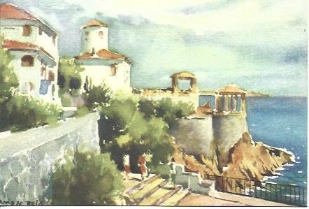 POSTAL A2550: Ramon Reig, Cami de Ronda de S'Agaro