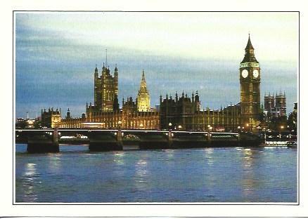 POSTAL A2486: Puente de Westminster en Londres