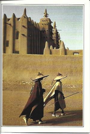 POSTAL A2534: Mezquita de Adobe en Djenne, Mali