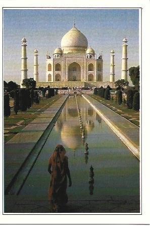 POSTAL A2505: El Taj Mahal en India