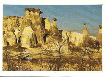POSTAL A2494: Las Chimeneas de las Hadas en Capadocia