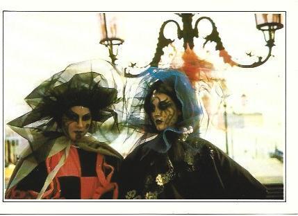 POSTAL A2491: Carnavañ en Venecia
