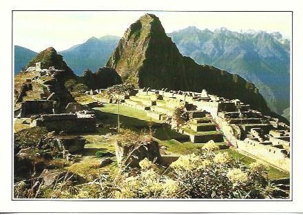 POSTAL A2526: El Machu Picchu en Peru