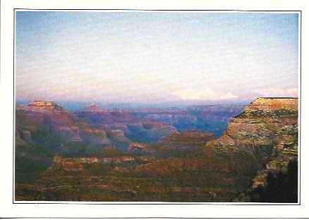 POSTAL A2522: El Gran Cañon en Arizona
