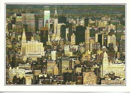 POSTAL A2519: Vista de Manhatan en Nueva York