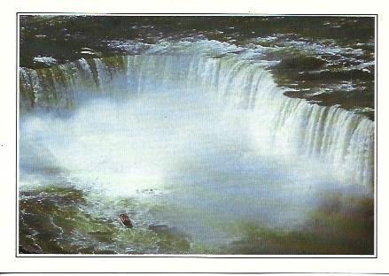 POSTAL A2517: Las cataratas del Niagara en Canada