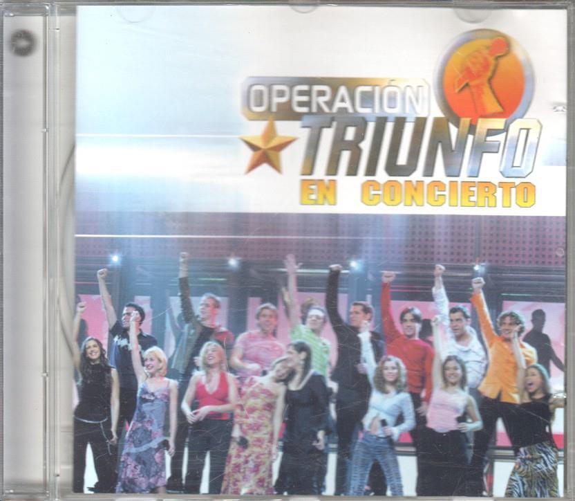 CD Musica: Operacion Triumfo - En concierto 2002