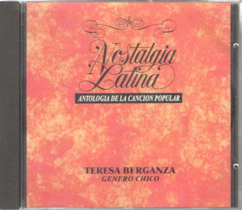 CD Musica: Nostalgia Latina - Teresa Berganza genero chico