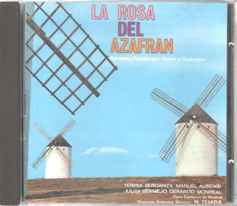 CD Musica: La rosa de azafran - Romero-Fernanez Shaw y Guerrero