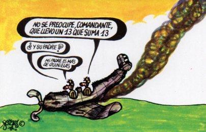 POSTAL PV02143: Loteria Nacional Forges dibujos humoristicos serie G num. 12/12