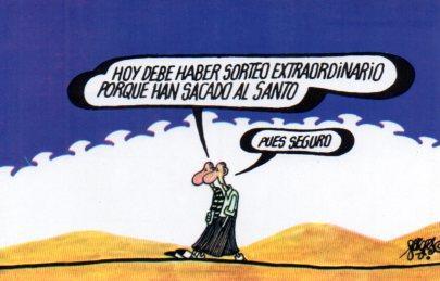 POSTAL PV02147: Loteria Nacional Forges dibujos humoristicos serie G num. 1/12