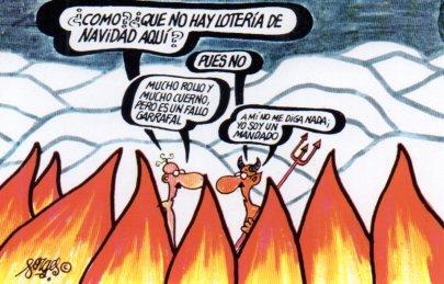 POSTAL PV02148: Loteria Nacional Forges dibujos humoristicos serie G num. 2/12