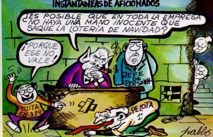 POSTAL PV02233: Loteria Nacional. Dibujos humoristicos por Pablo, Serie P num. 12/12