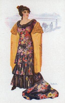 POSTAL PV02238: Tipo español por Chantecler num. 864